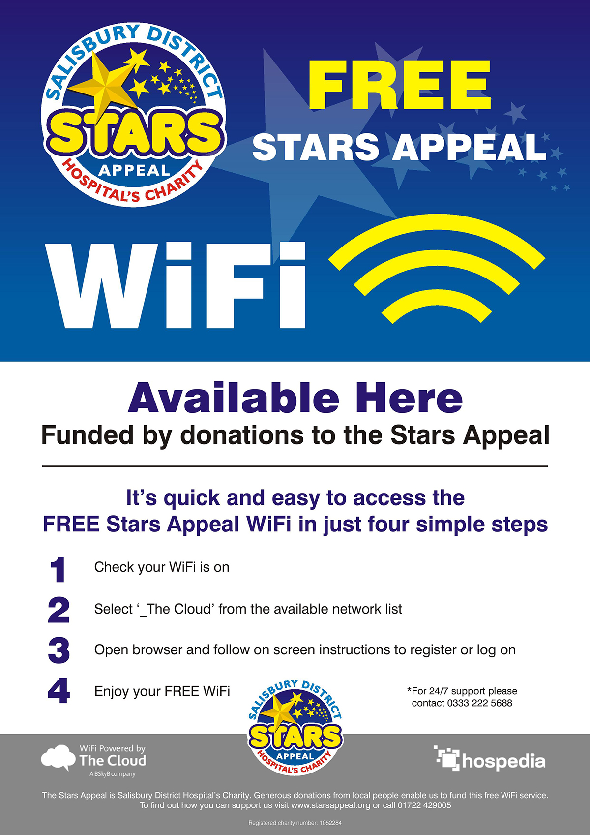 Stars Appeal Patient Wi-Fi launched - Stars Appeal