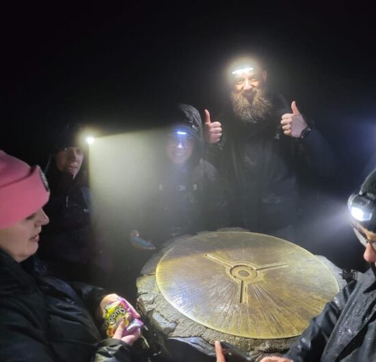 Snowdon summit night